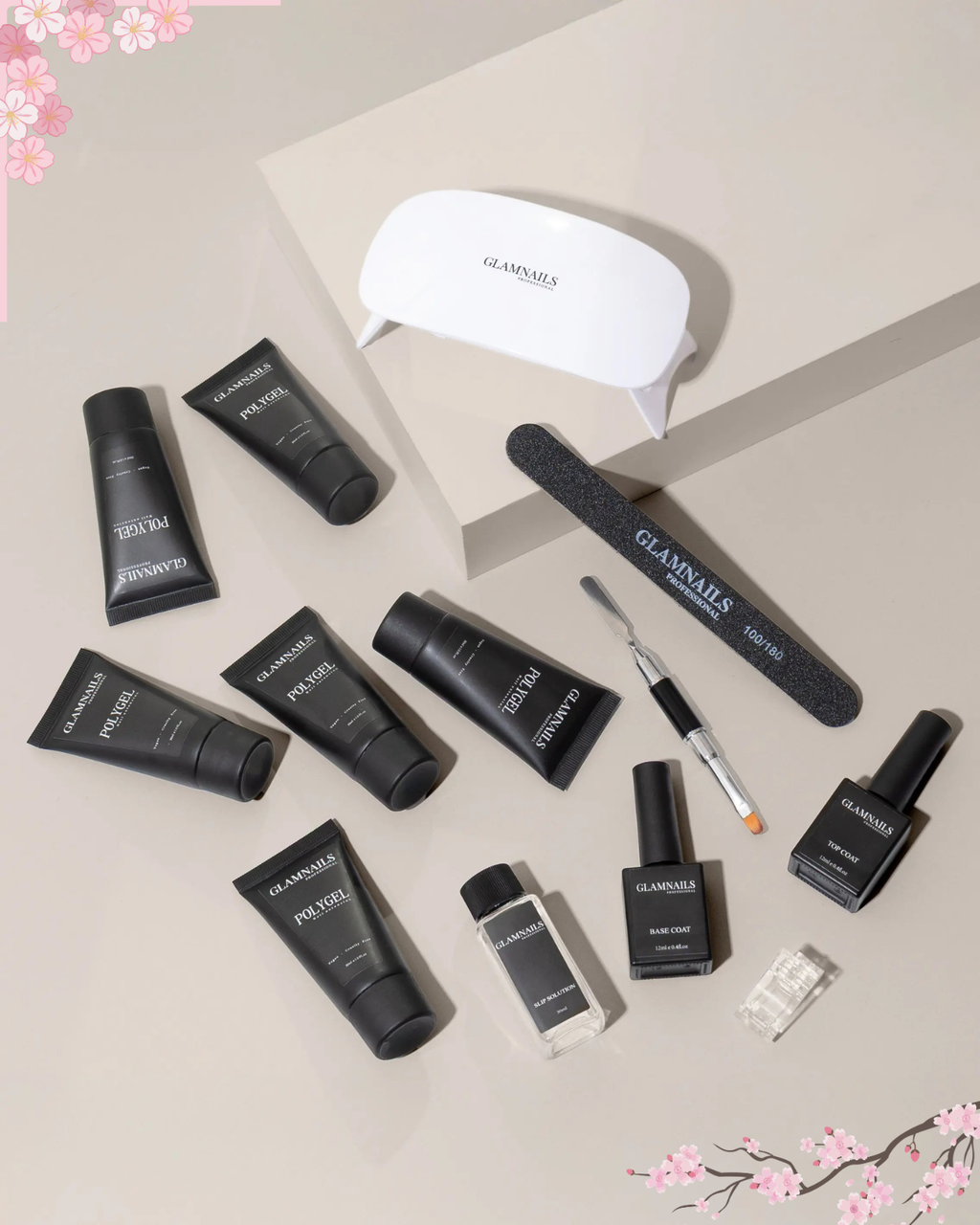 Lente Polygel Starterset | 3+3 Gratis Kleuren