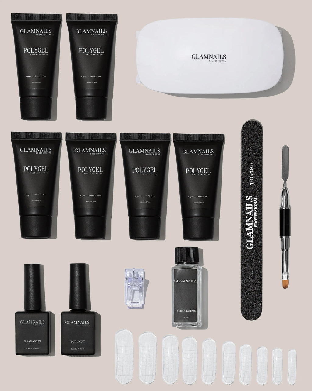 Lente Polygel Starterset | 3+3 Gratis Kleuren